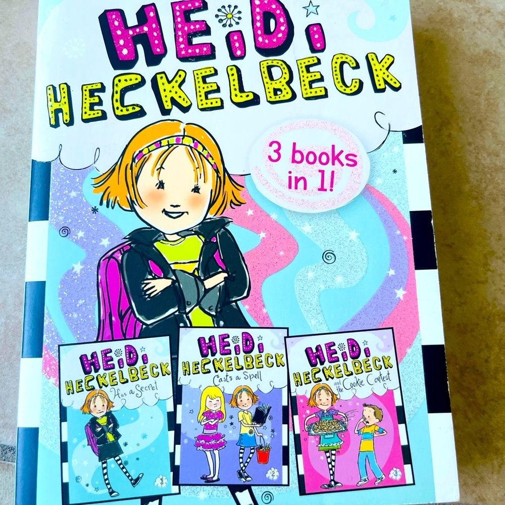Heidi Heckelbeck 3 Books in 1 Children Reading Books